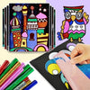 DIY Magic Transfer Painting Crafts Kids Arts And Crafts Educational Toys For Children Cartoon Creative Learning Drawing Toys